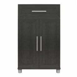 Systembuild Evolution Camberly 29-in Wood Composite Freestanding Storage Cabinet In Graphite Grey