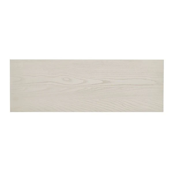 Linon Home Décor Weston Smokey White Rectangular Dining Bench 7 Linon Home Décor Weston Smokey White Rectangular Dining Bench - Image 5