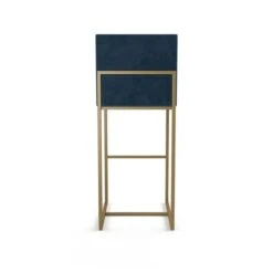 Amisco Industries Derry 26-in Counter Stool - Dark Blue Velvet /Golden Metal 10 Amisco Industries Derry 26-in Counter Stool - Dark Blue Velvet /Golden Metal -Rona shop 332011697 AlternateImage3 l