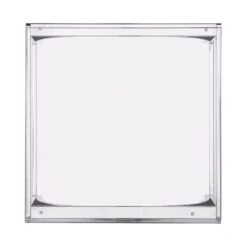 HomeRoots 22-in Chrome Glass And Iron Square End Table 8 HomeRoots 22-in Chrome Glass And Iron Square End Table -Rona shop 332012028 AlternateImage4 l