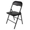 Enduro(TM) Vinyl Folding Chair - 17.3" X 17" X 31" - Black -Rona shop 54205051 L